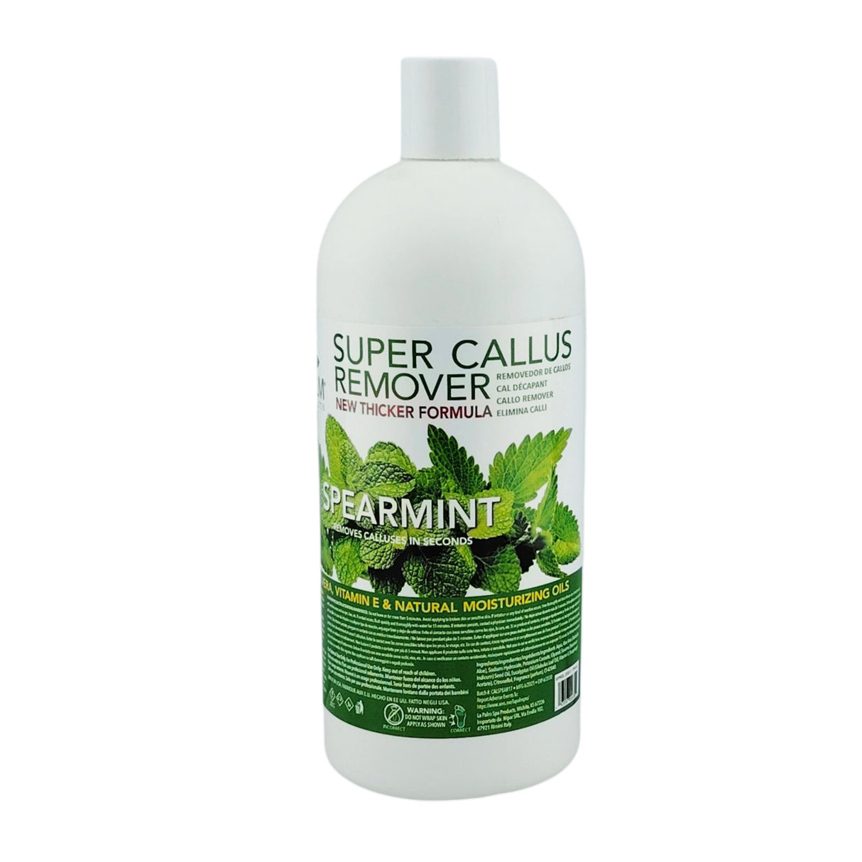 La Palm Super Callus Remover 946ml 32oz Bottle - Spearmint