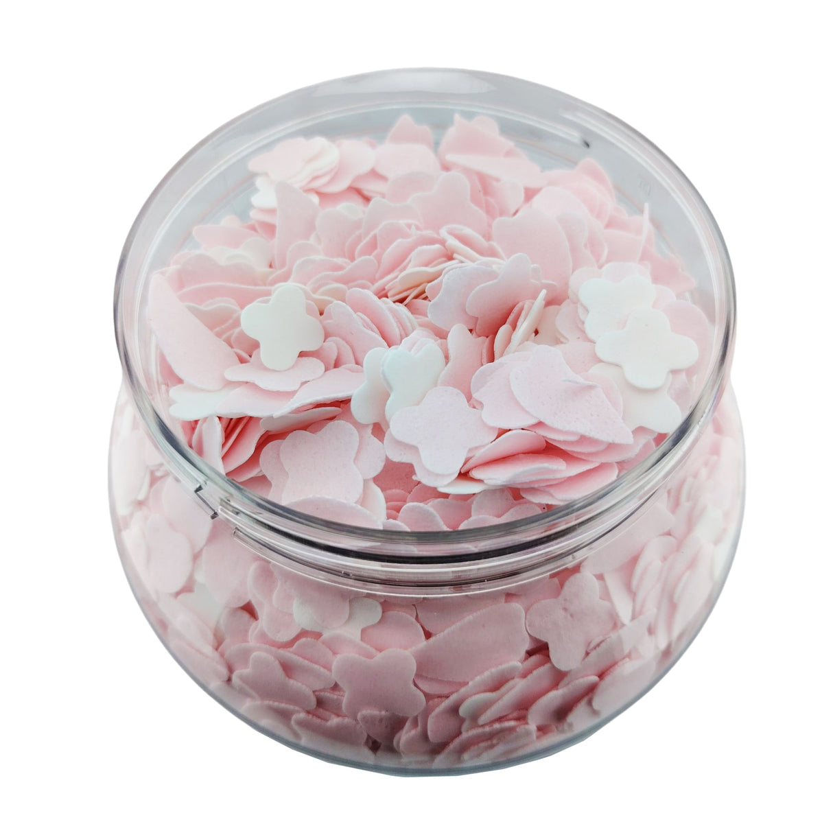 La Palm VolcanoSpa Dry Bath Soap Flowers (gallon) Bottle - French Rose Content Close Up