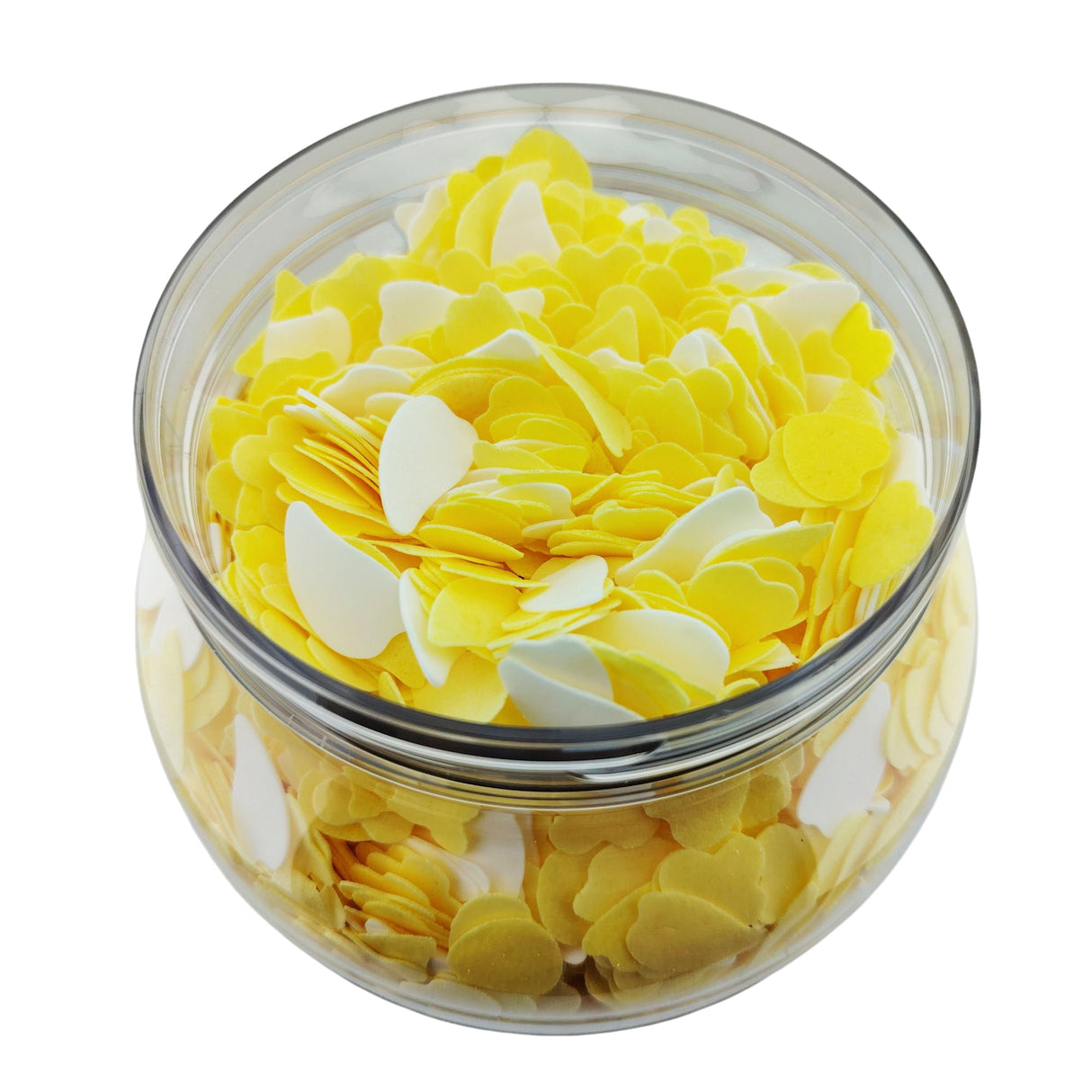 La Palm VolcanoSpa Dry Bath Soap Flowers (gallon) Bottle - Tropical Citrus Content Close Up