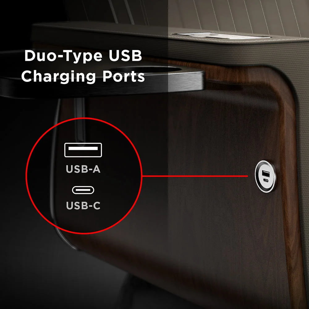 Lexor Mystique Salon Pedicure Spa Chair - USB Charger