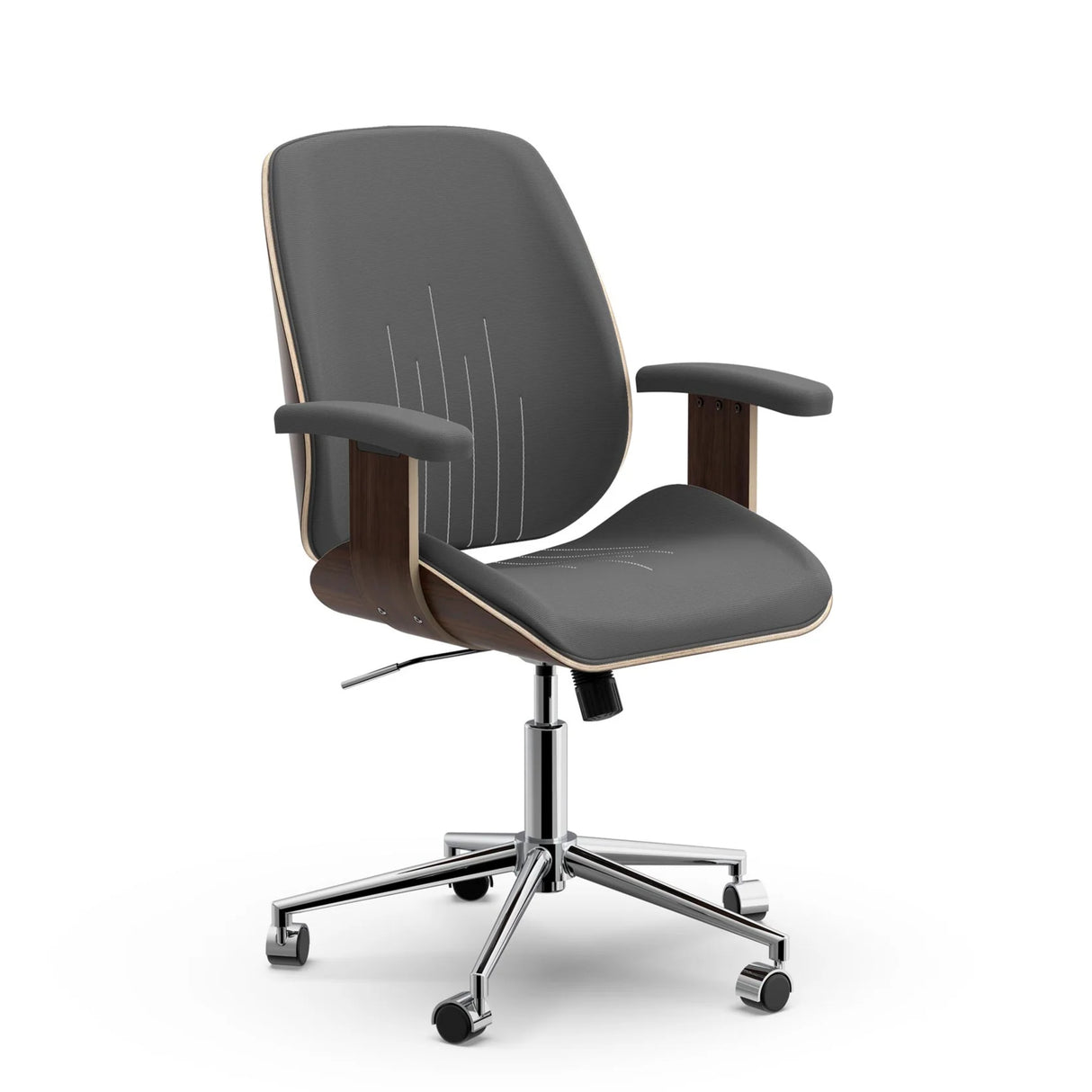 Lexor PRIVÉ Customer Chair 2.5 Graphite Front View