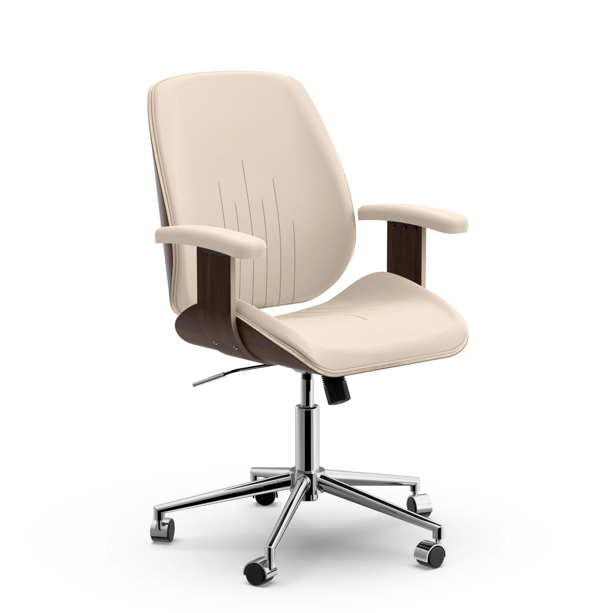 Lexor PRIVÉ Customer Chair 2.5 Ivory Front View