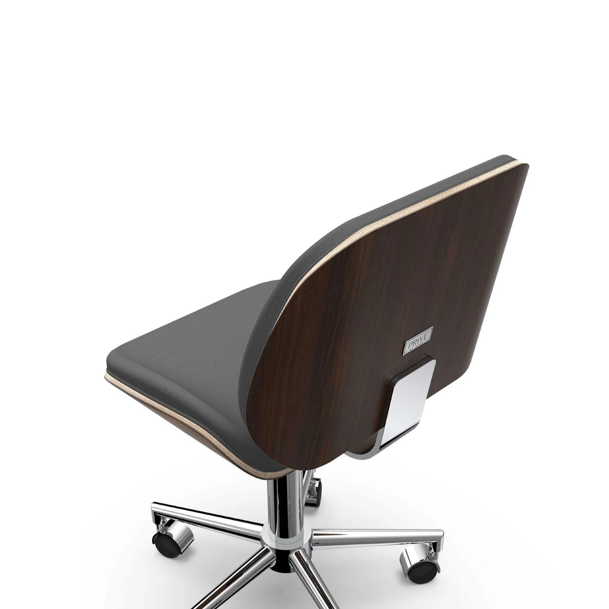 Lexor PRIVÉ Technician Manicure Chair 2.4 Graphite Colour Back View