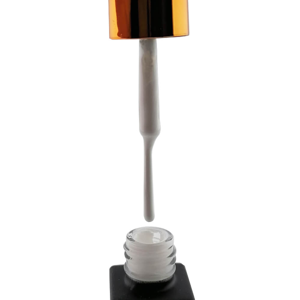 MD Nail Gel Art Liner Bottle White Colour Demo