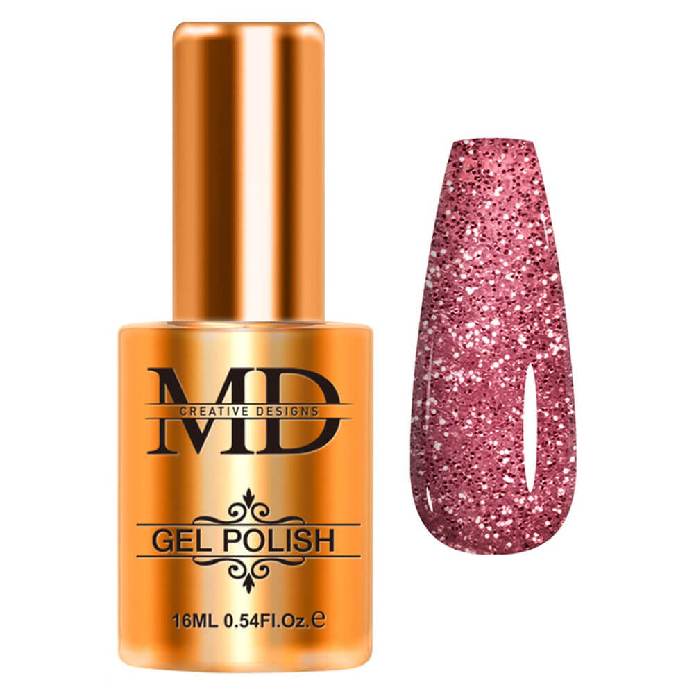 MD Nail Gel Polish Bottle With Colour Sample K112