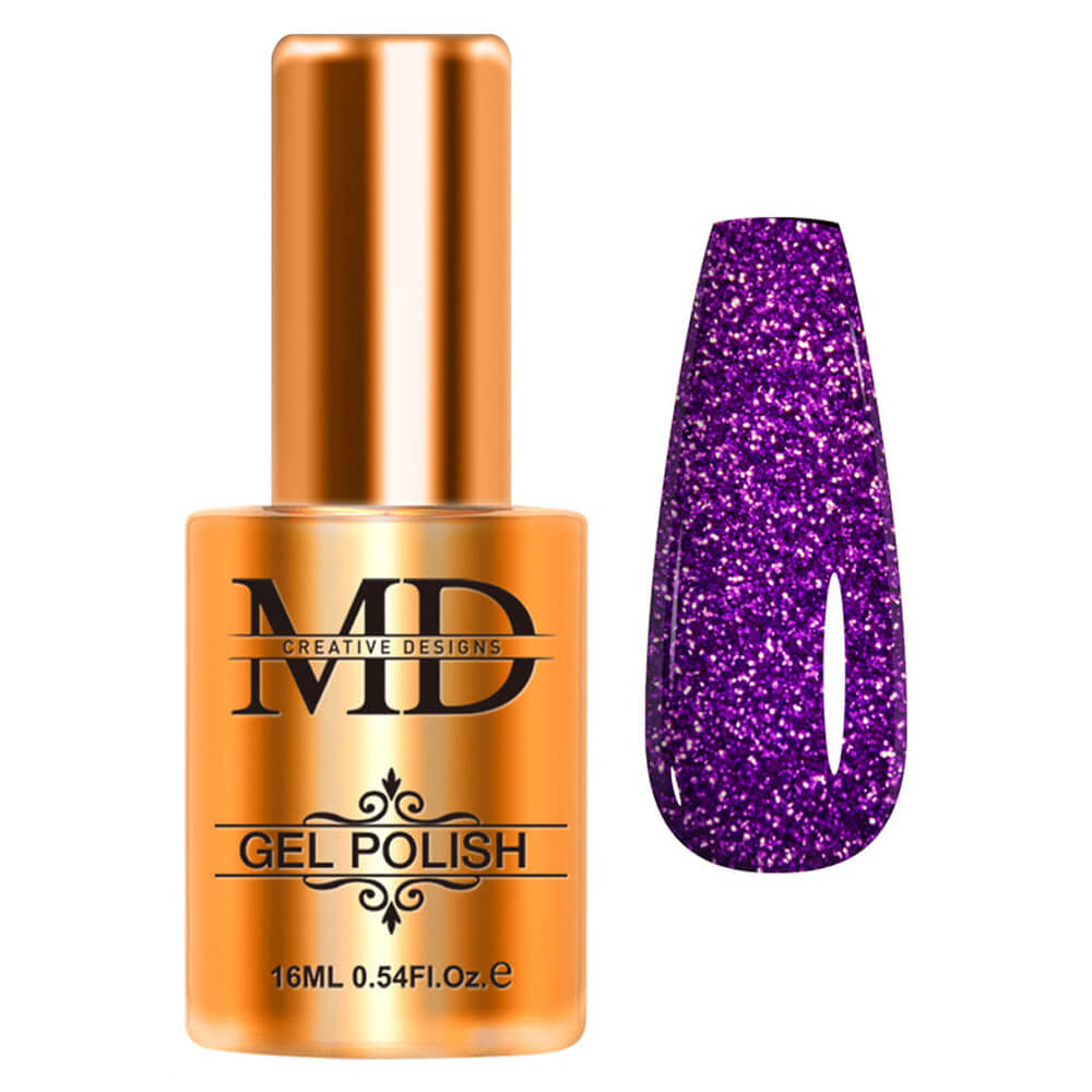 MD Nail Gel Polish Bottle With Colour Sample K116