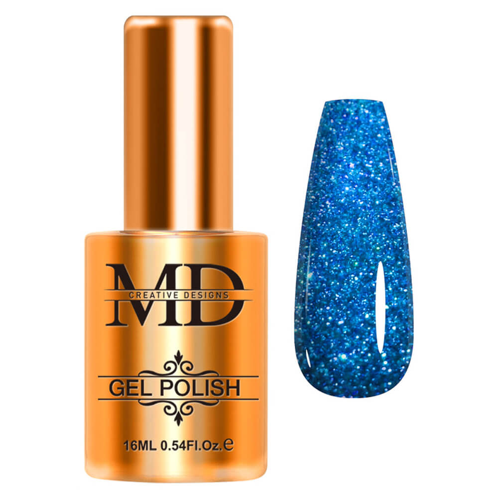 MD Nail Gel Polish Bottle With Colour Sample K117