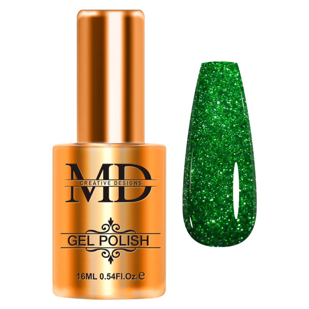 MD Nail Gel Polish Bottle With Colour Sample K118