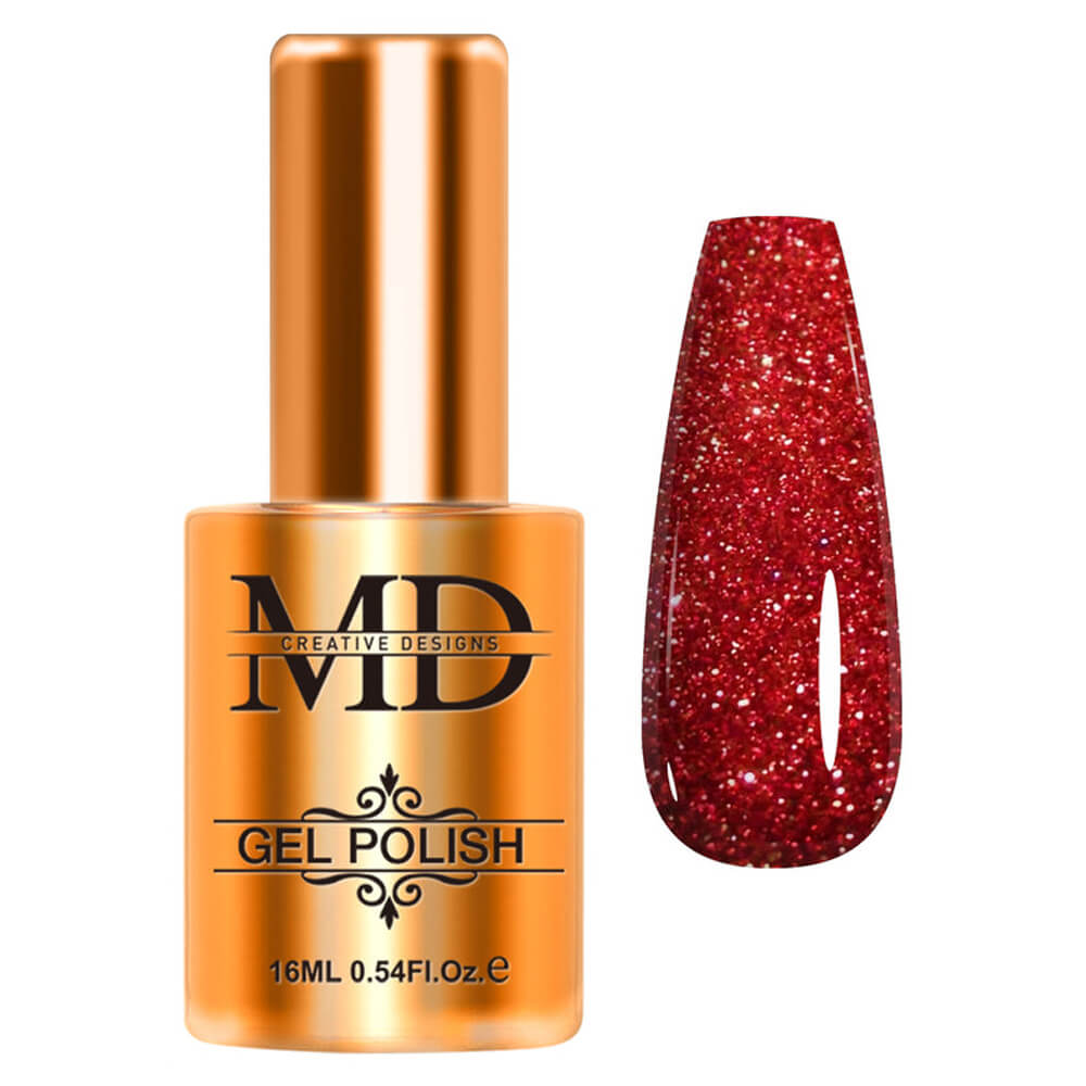 MD Nail Gel Polish Bottle With Colour Sample K119