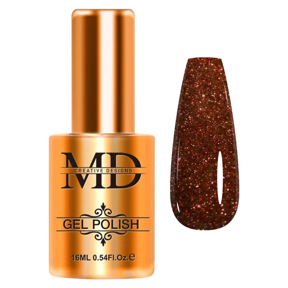 MD Nail Gel Polish Bottle With Colour Sample K120