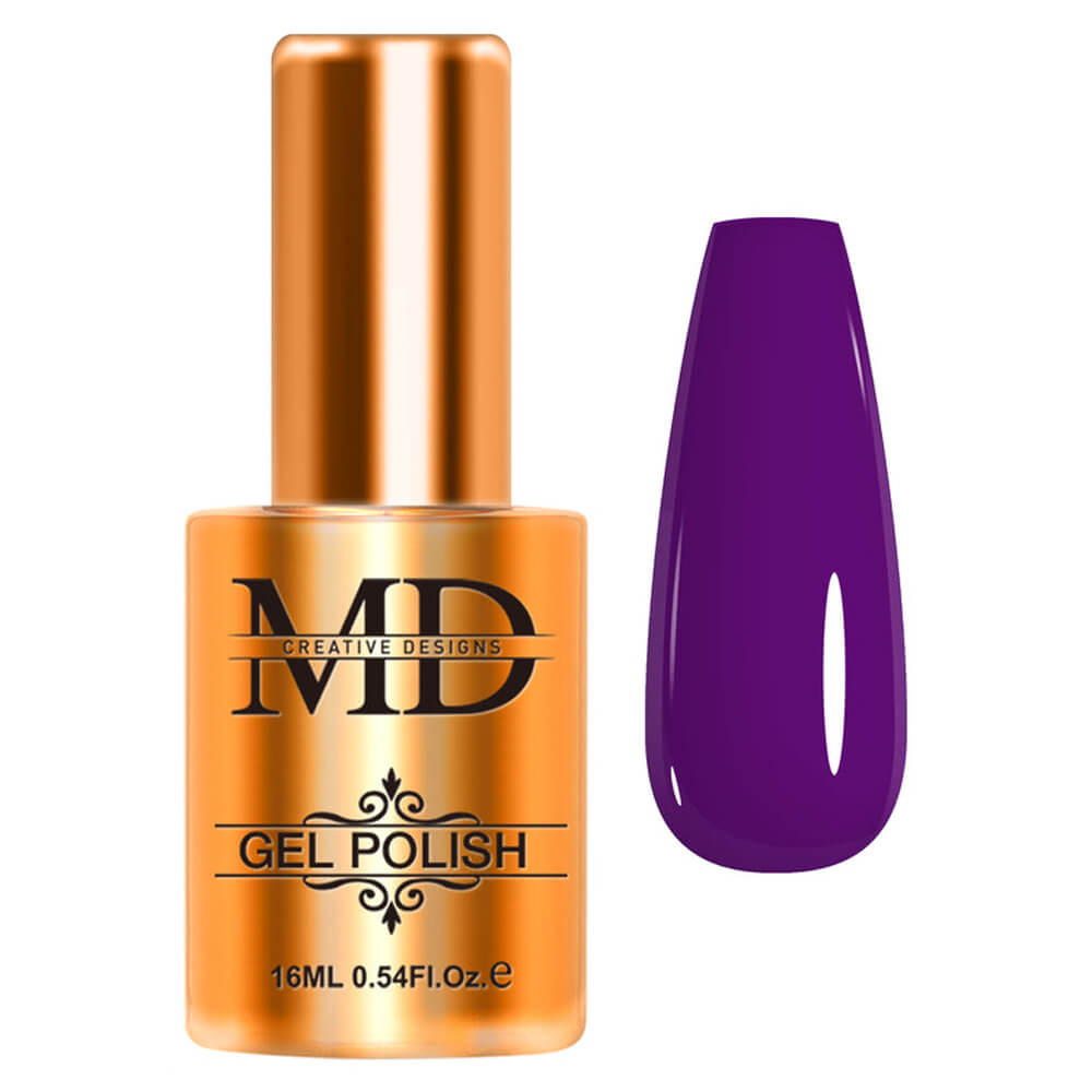 MD Nail Gel Polish Bottle With Colour Sample K30