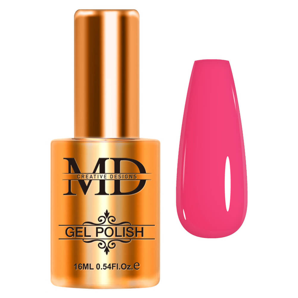 MD Nail Gel Polish Bottle With Colour Sample K55