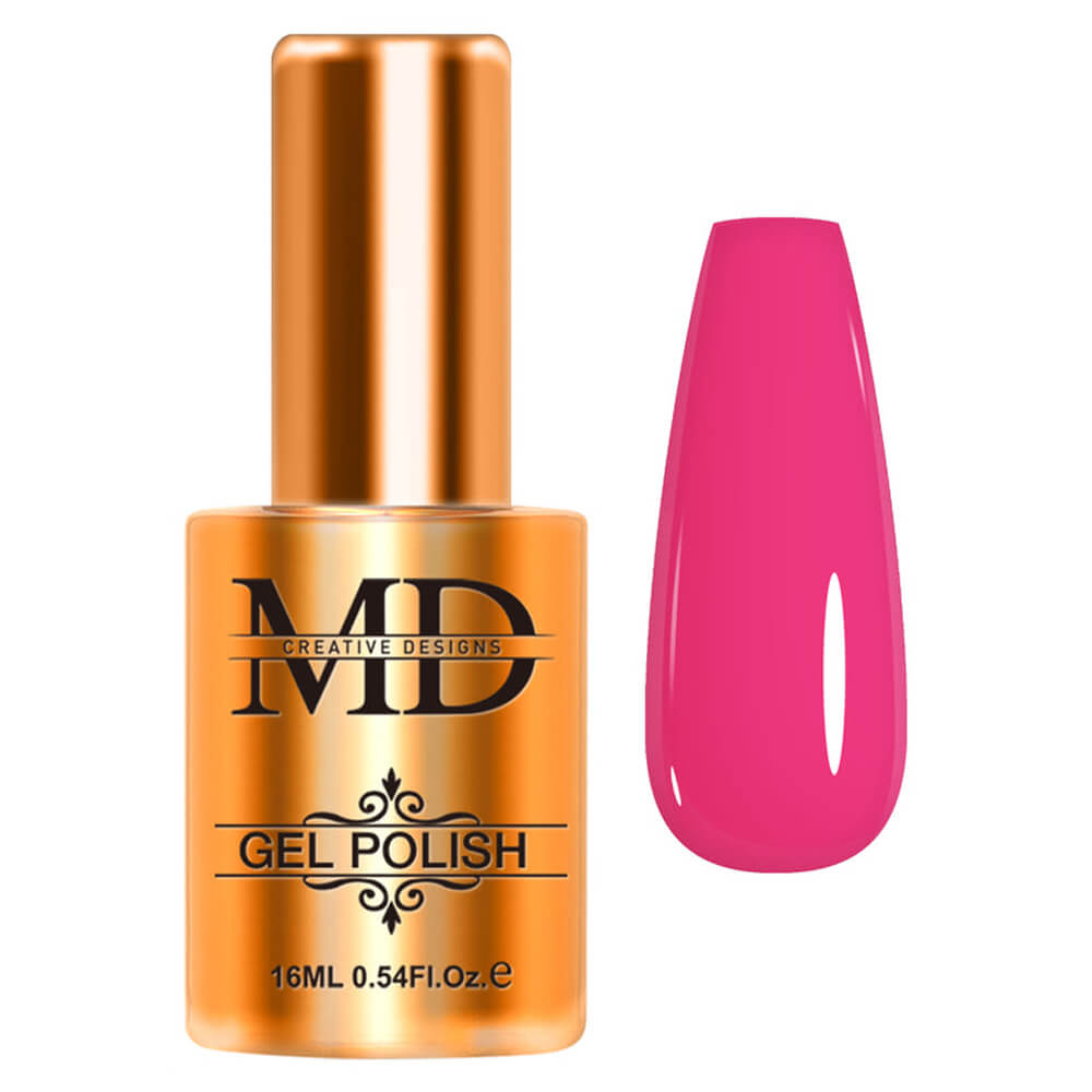 MD Nail Gel Polish Bottle With Colour Sample K59