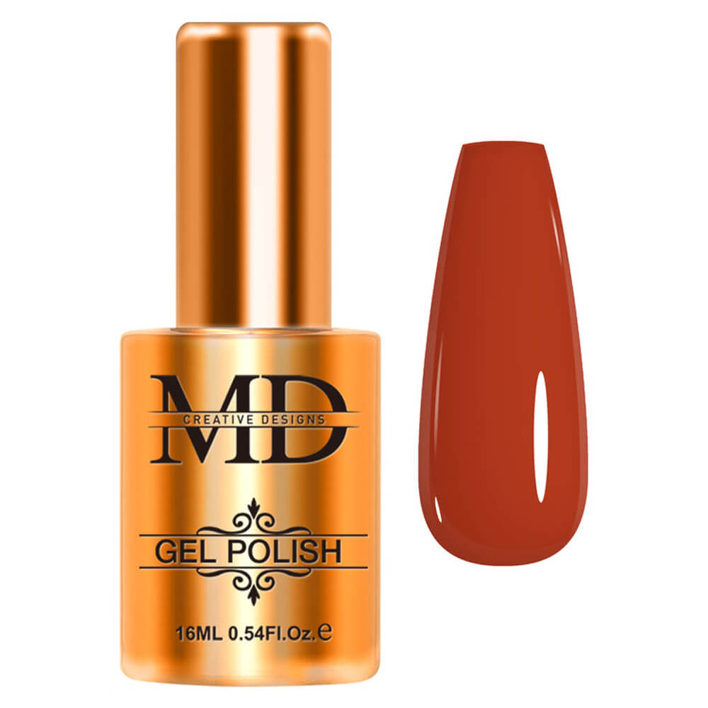 MD Nail Gel Polish Bottle With Colour Sample K61