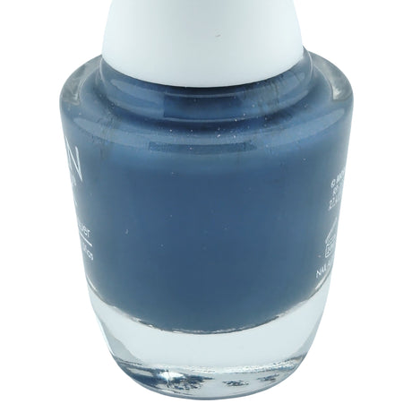 Morgan Taylor 15ml Bottle Blue Moon Bloom Greyish Blue Close Up View