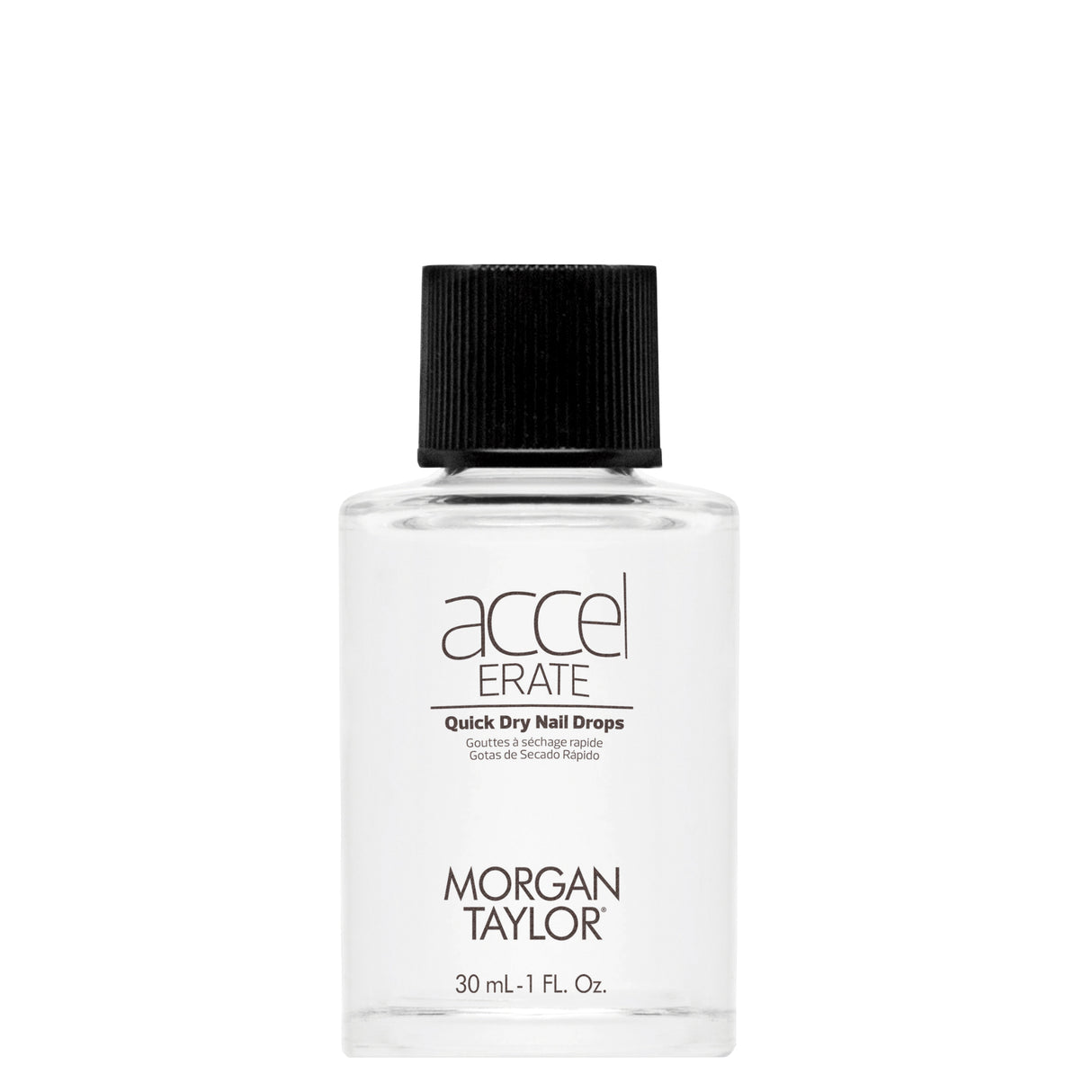Morgan Taylor Accelerate Quick Dry Nail Drops 30ml Bottle Cap Closed