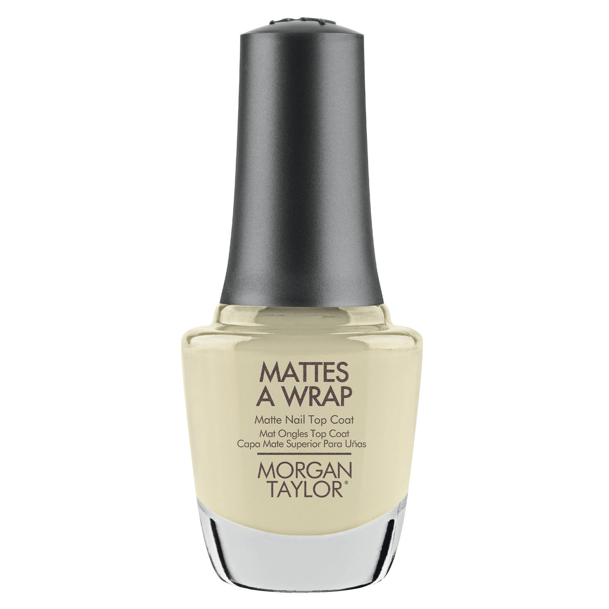 Morgan Taylor Mattes A Wrap Top Coat 15ml Bottle