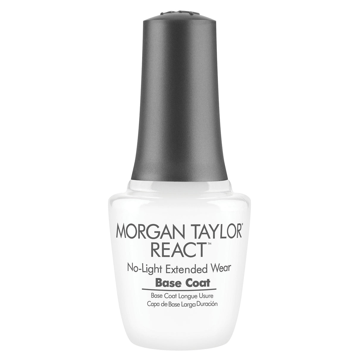 Morgan Taylor React Nail Polish Base Coat 15ml 0.5oz Bottle