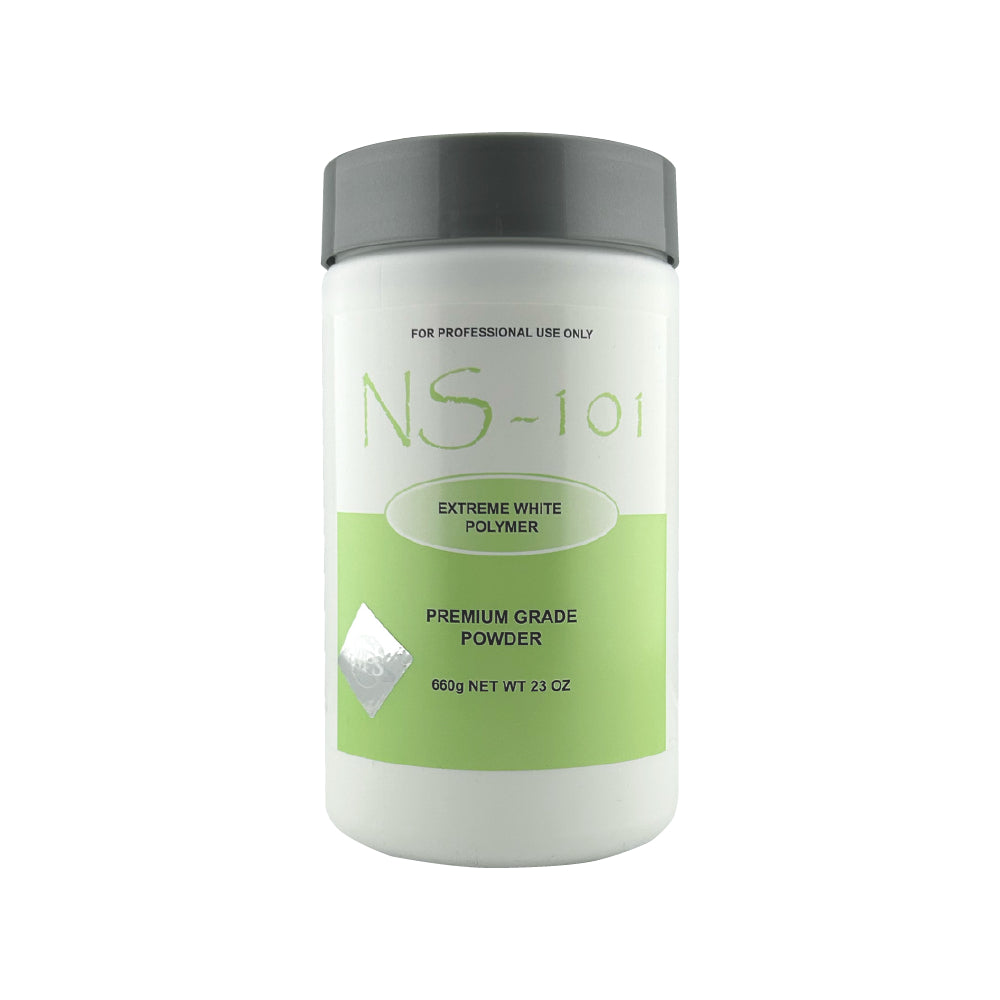 NS101 Acrylic Powder 23oz Extreme White Powder