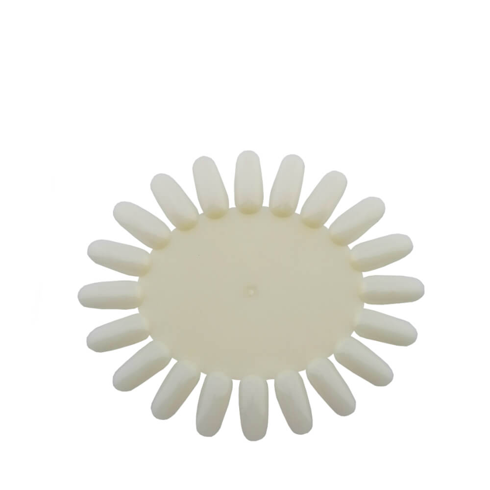 Nail Polish Display Colour Chart Wheel 20 Tips Front View