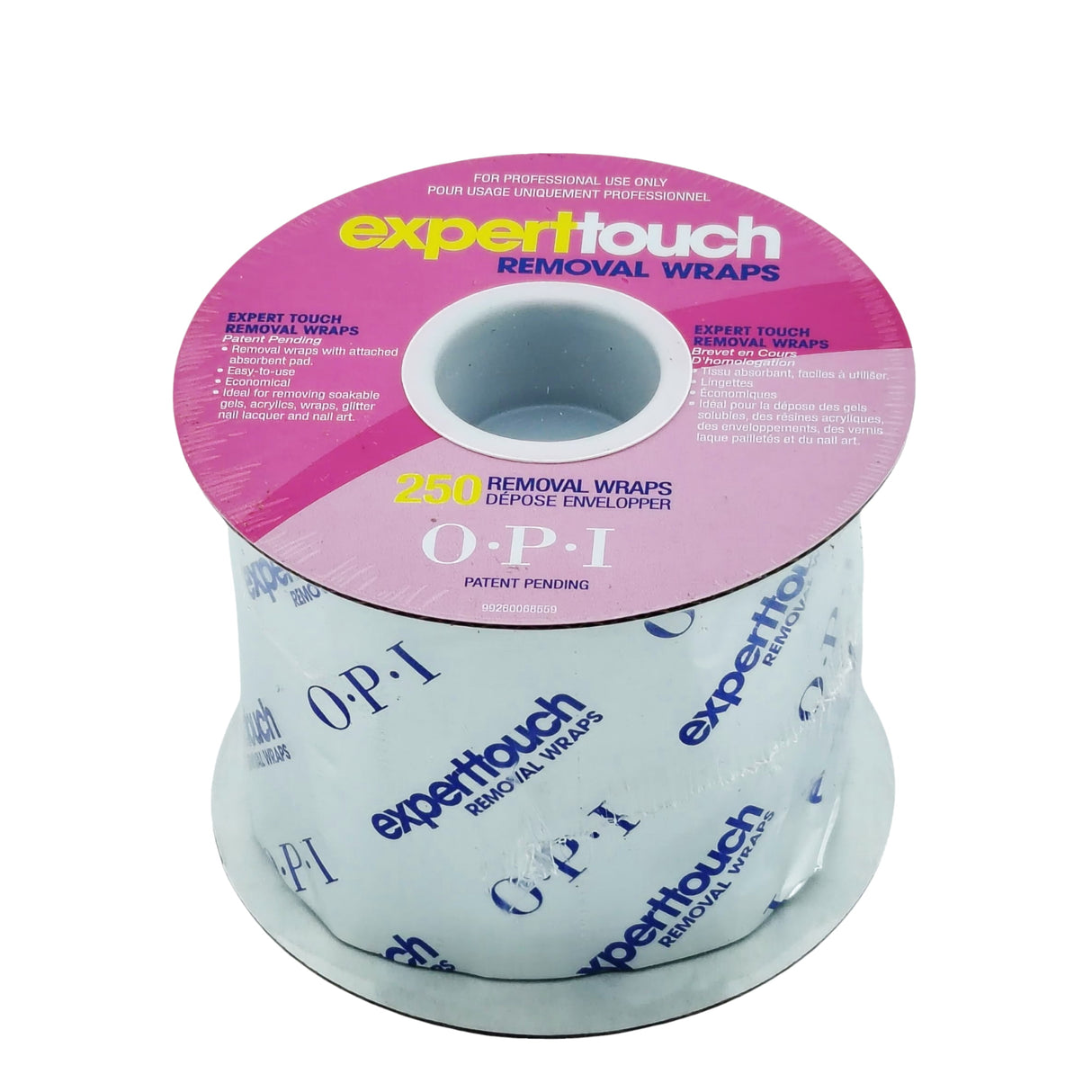 OPI Expert Touch Removal Wraps 250pcs Side View