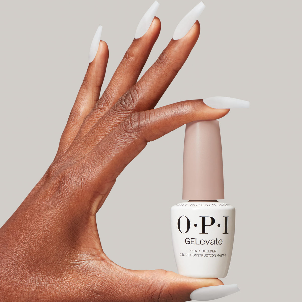 OPI GELevate 4-in-1 Builder Gel 15ml Bottle With Handshot Demo - Blank Canvas 2