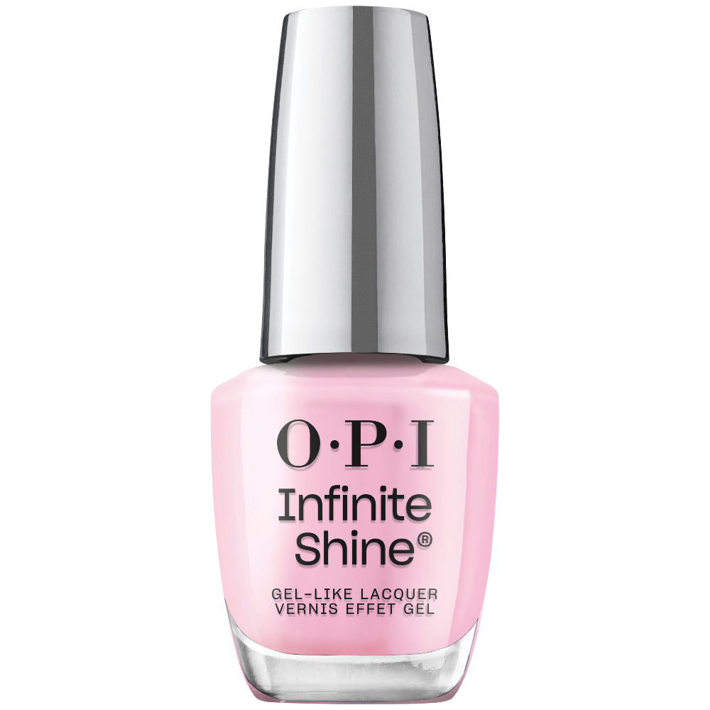 OPI Infinite Shine Gel-Like Polish Bottle | Faux-ever Yours (IS L97) | Bubblegum Pink Crème