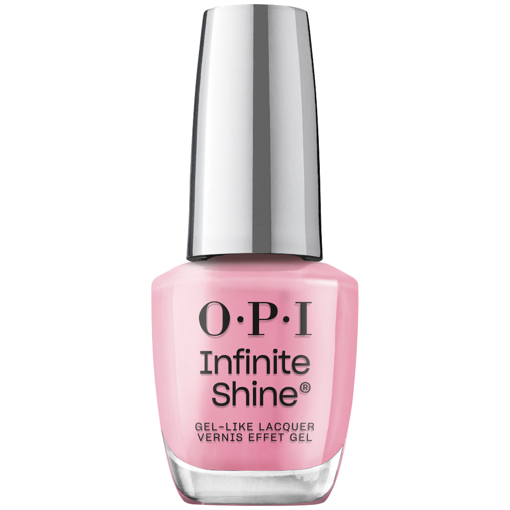 OPI Infinite Shine Gel-Like Polish Bottle | Flamingo Your Own Way (IS L98) | Happy Pink Crème