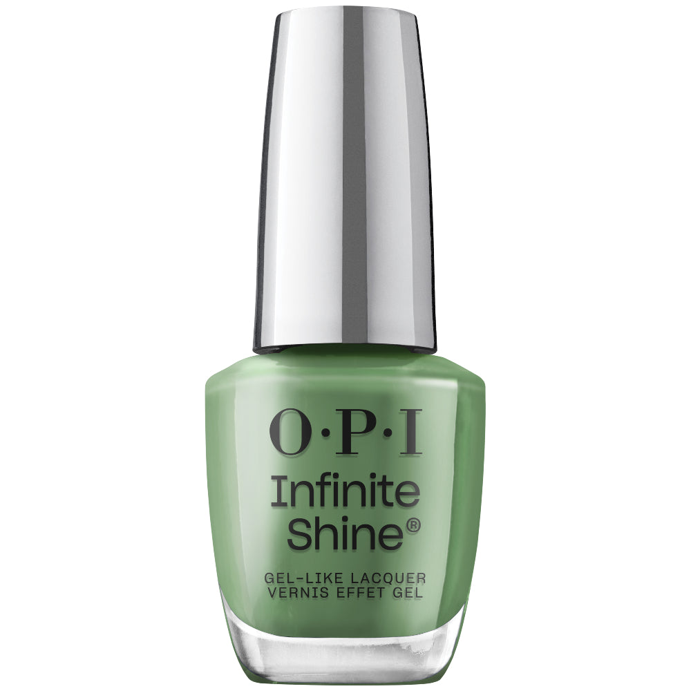 OPI Infinite Shine Gel-Like Polish Bottle | Happily Evergreen After (IS L123) | Dark Green Crème