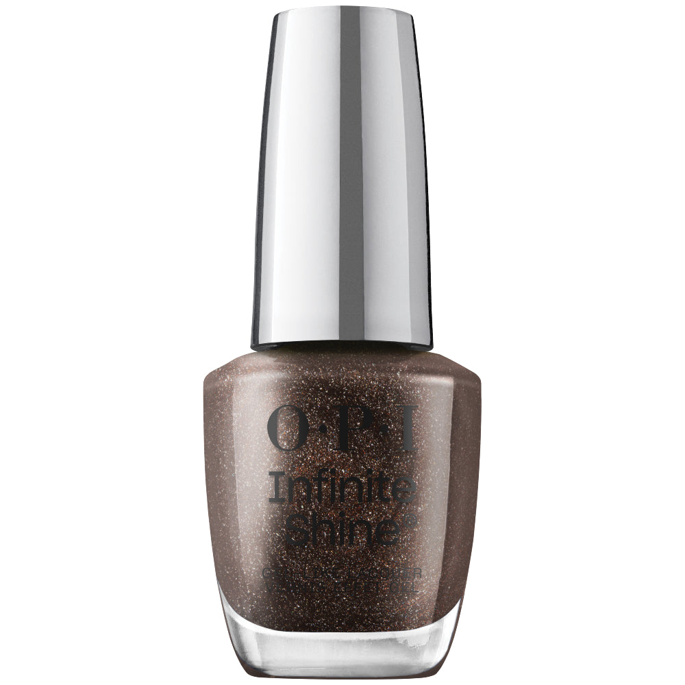 OPI Infinite Shine Gel-Like Polish Bottle | My Private Jet (IS LB59) | Shimmery Brown