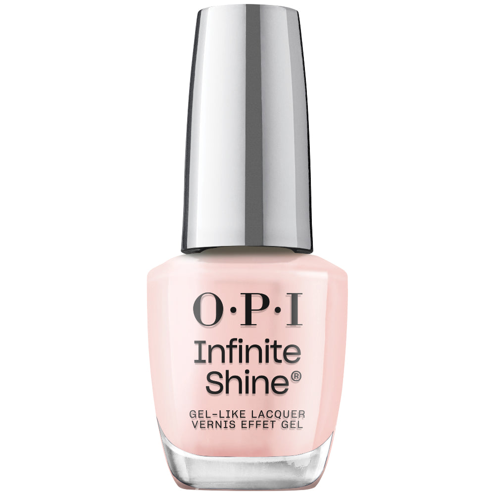 OPI Infinite Shine Gel-Like Polish Bottle | Pretty Pink Perseveres (IS L01) | Pastel Pink Crème
