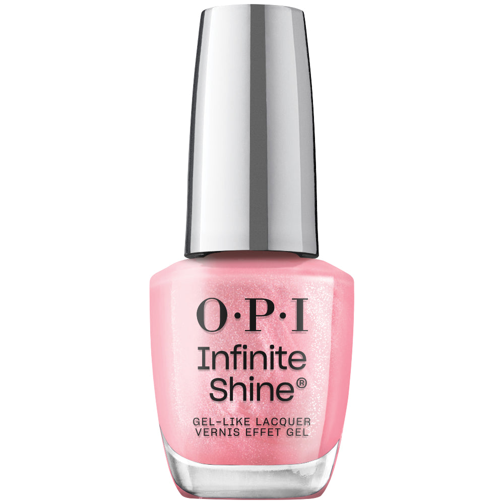 OPI Infinite Shine Gel-Like Polish Bottle | Princesses Rule!™ (IS LR44) | Sparkly Shimmery Pink