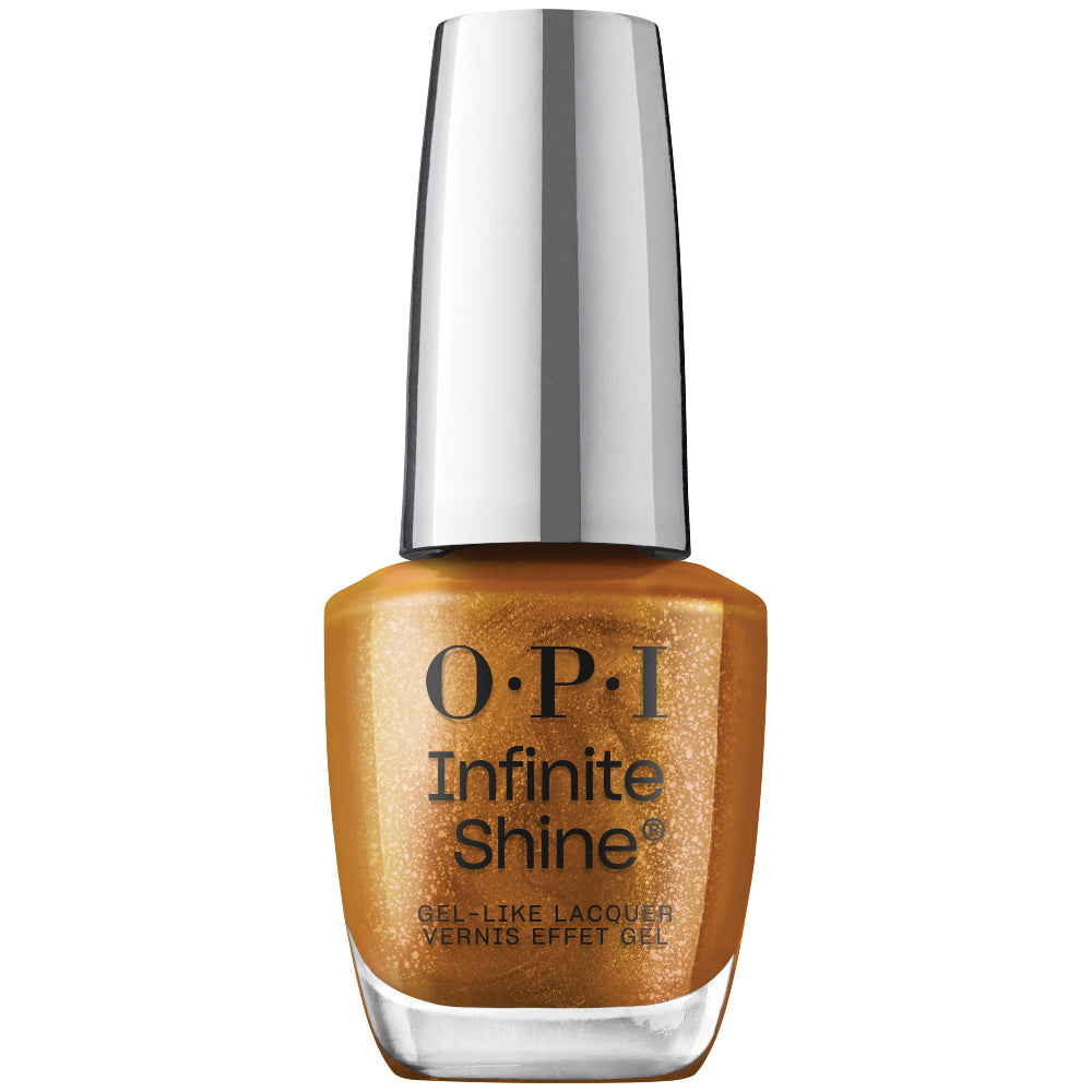 OPI Infinite Shine Gel-Like Polish Bottle | Stunstoppable (IS L105) | Metallic Bronze