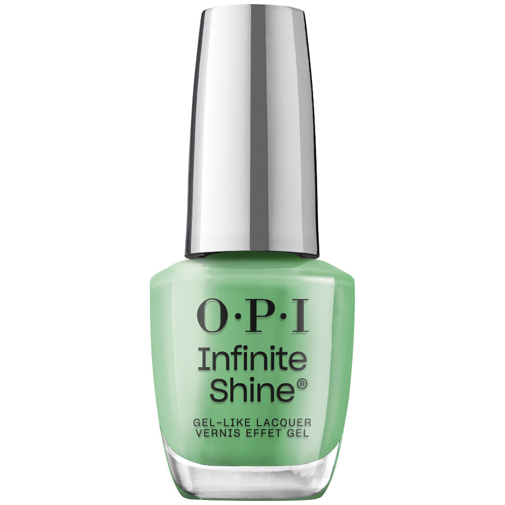 OPI Infinite Shine Gel-Like Polish Bottle | Won for the Ages (IS L122) | Grass Green Crème
