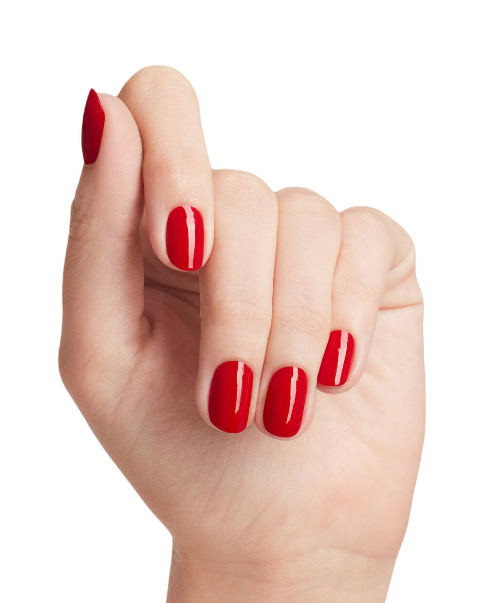 OPI Intelli-Gel | Big Apple Red (GCT N25) | Finger Nails With Colour