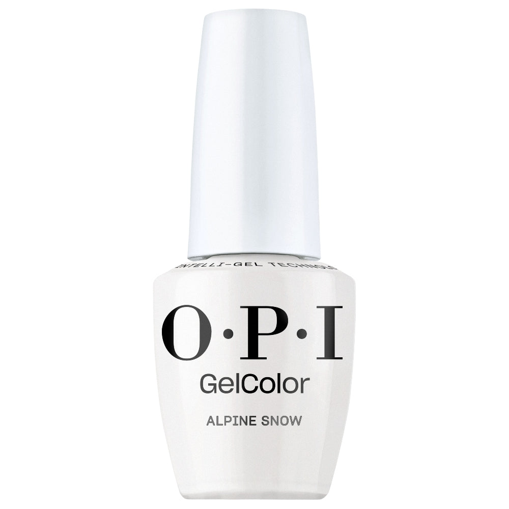 OPI Intelli-Gel Bottle | Alpine Snow (GCT L00) | Frost White Creme