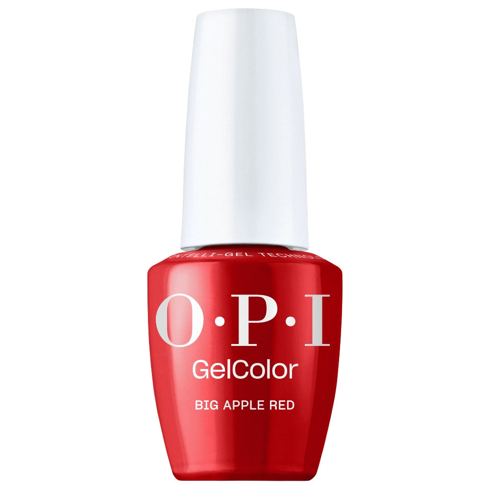 OPI Intelli-Gel Bottle | Big Apple Red (GCT N25) | Bold Red Creme
