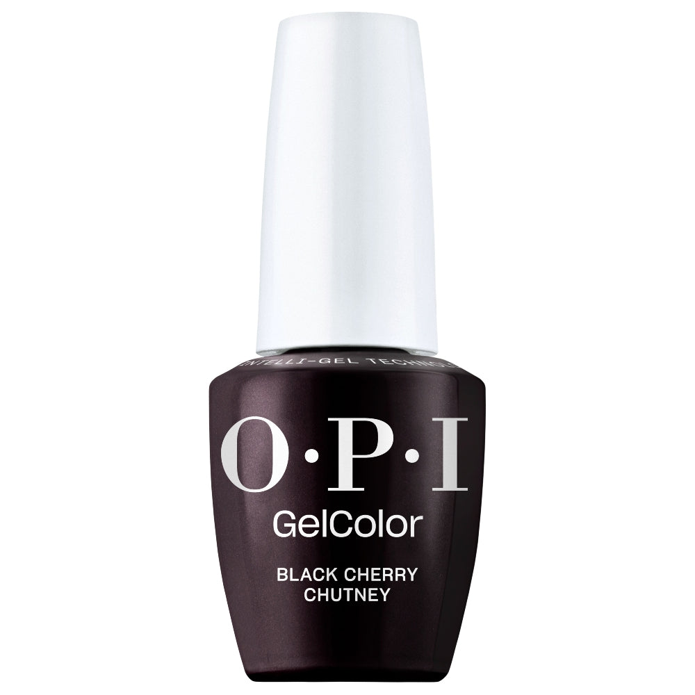 OPI Intelli-Gel Bottle | Black Cherry Chutney (GCT I43) | Dark Plum
