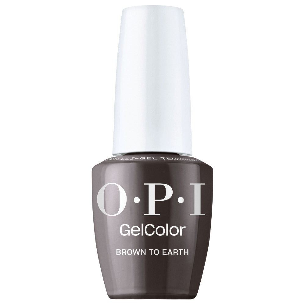 OPI Intelli-Gel Bottle | Brown to Earth (GCT F004) | Dark Earth Brown