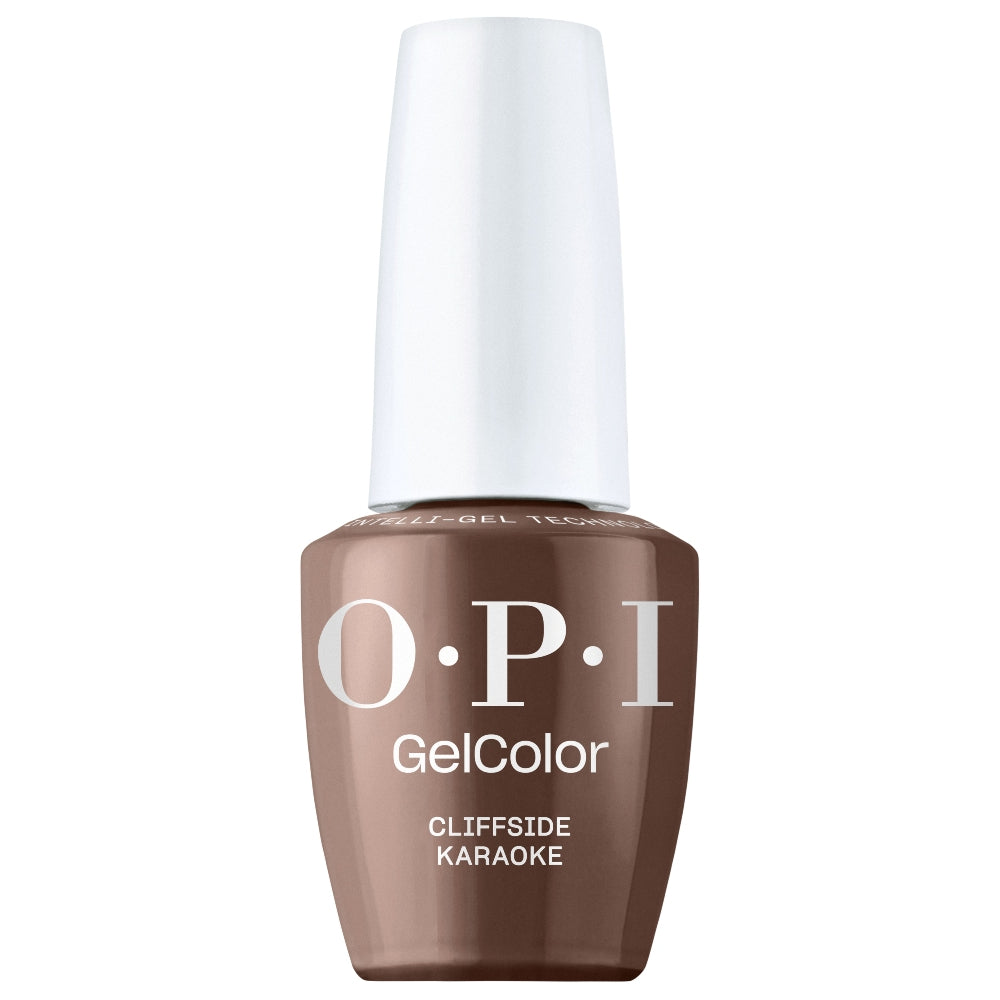 OPI Intelli-Gel Bottle | Cliffside Karaoke (GCT N80) | Chocolate Brown
