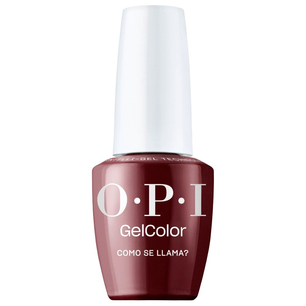 OPI Intelli-Gel Bottle | Como se Llama? (GCT P40) | Rich Brown Creme