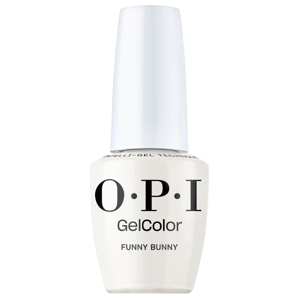 OPI Intelli-Gel Bottle | Funny Bunny (GCT H22) | Sheer White Creme