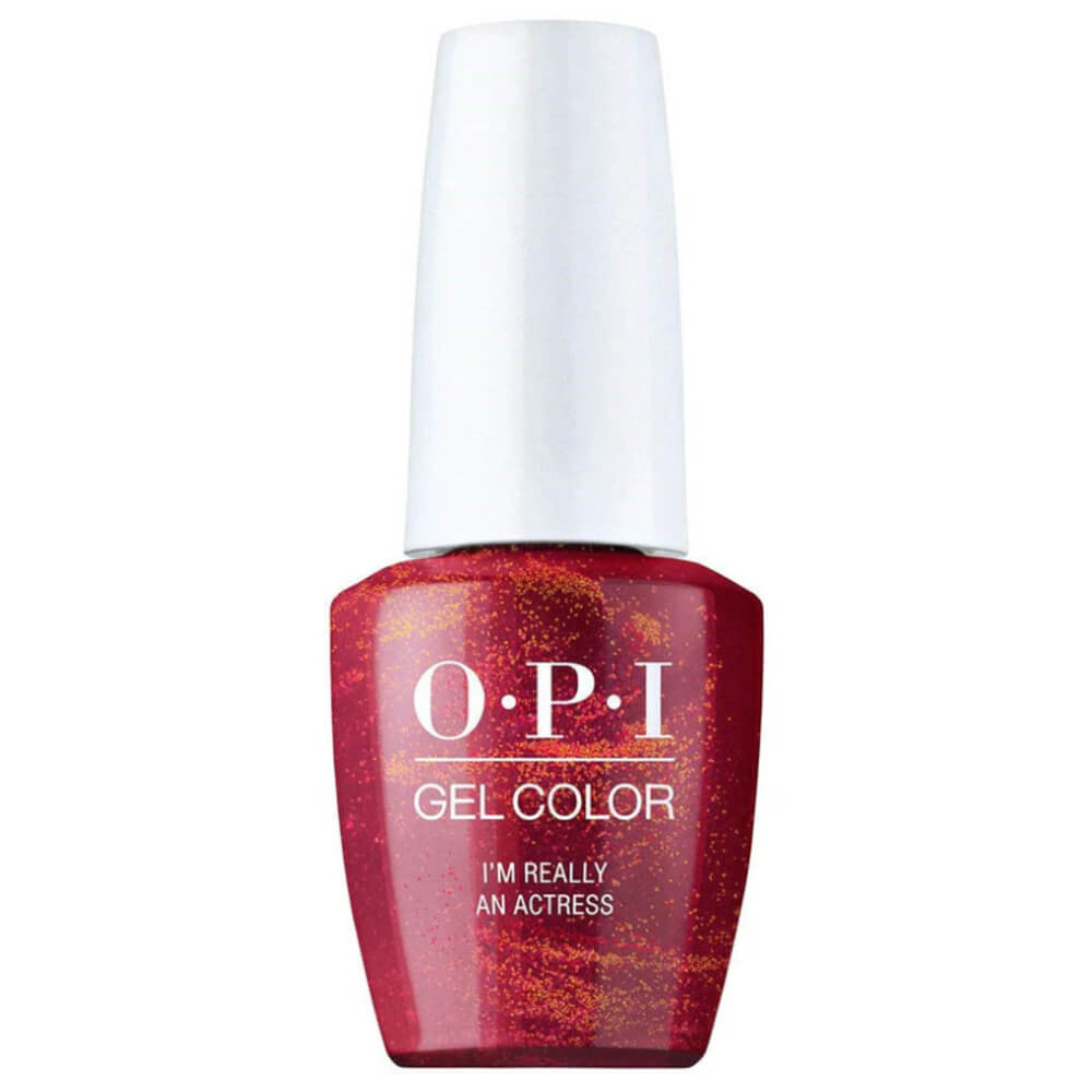 OPI Intelli-Gel Bottle | I’m Really an Actress (GCT H010) | Glitter Red
