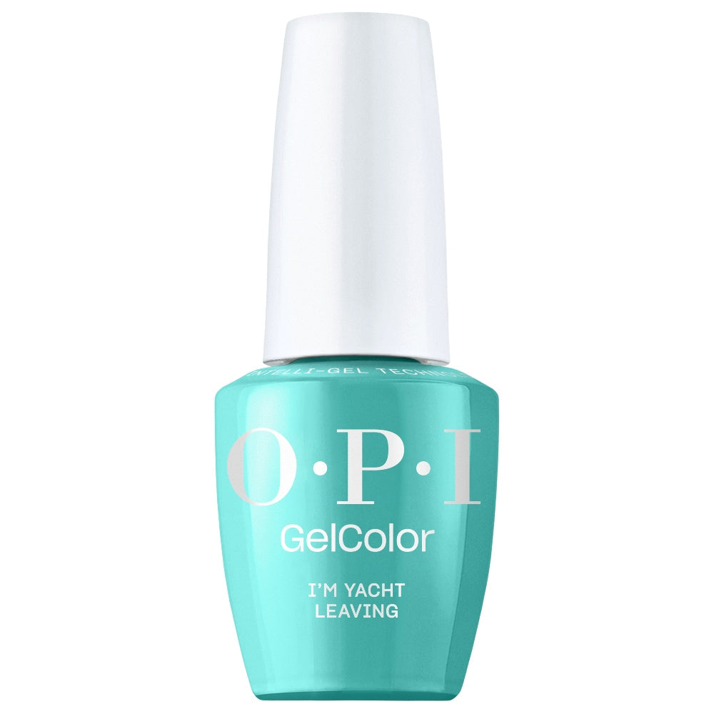 OPI Intelli-Gel Bottle | I’m Yacht Leaving (GCT P011) | Turquoise Creme