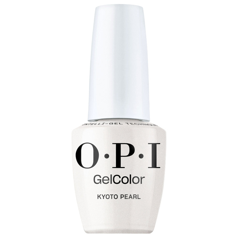 OPI Intelli-Gel Bottle | Kyoto Pearl (GCT L03) | Shimmery White Satin