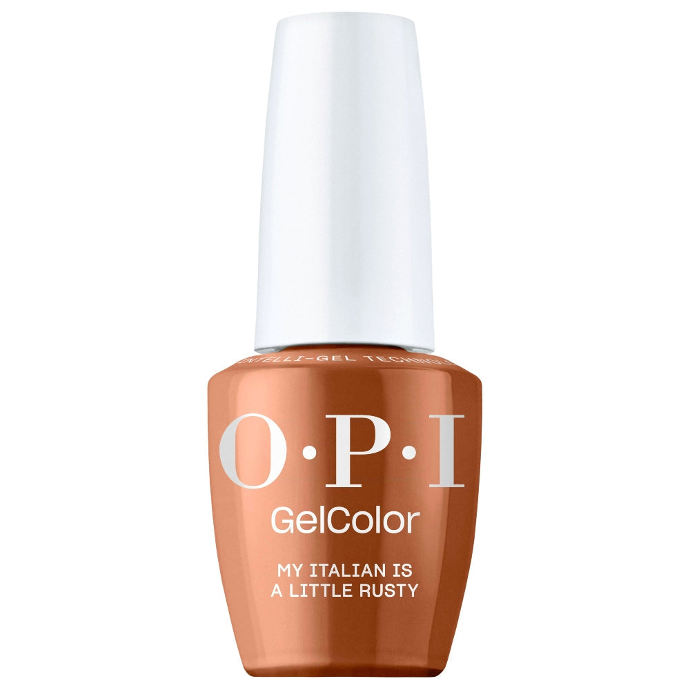 OPI Intelli-Gel Bottle | My Italian is a Little Rusty (GCT MI03) | Toffee Brown