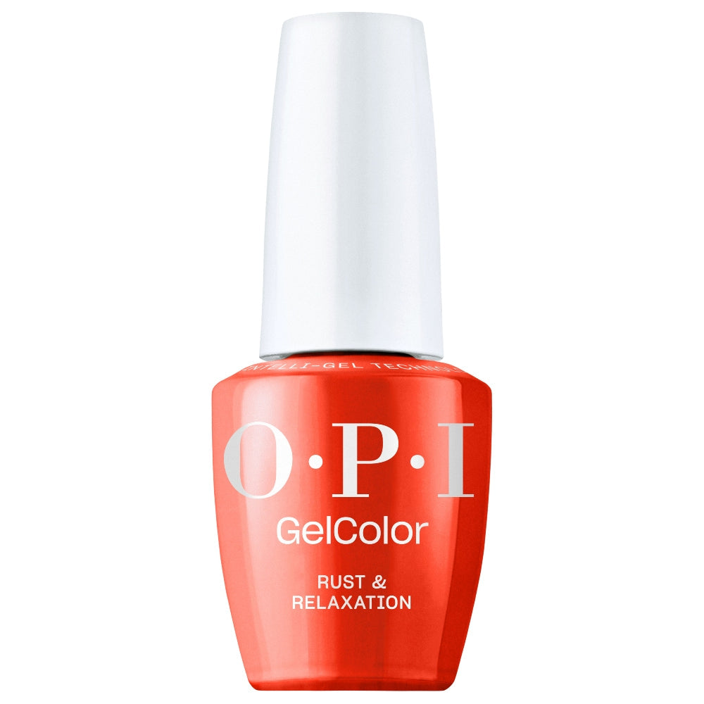 OPI Intelli-Gel Bottle | Rust & Relaxation (GCT F006) | Burnt Orange