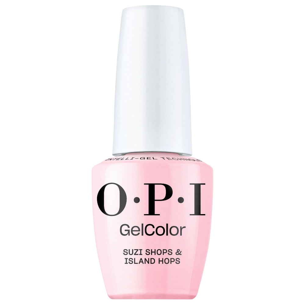 OPI Intelli-Gel Bottle | Suzi Shops & Island Hops (GCT H71) | Soft Rose Pink