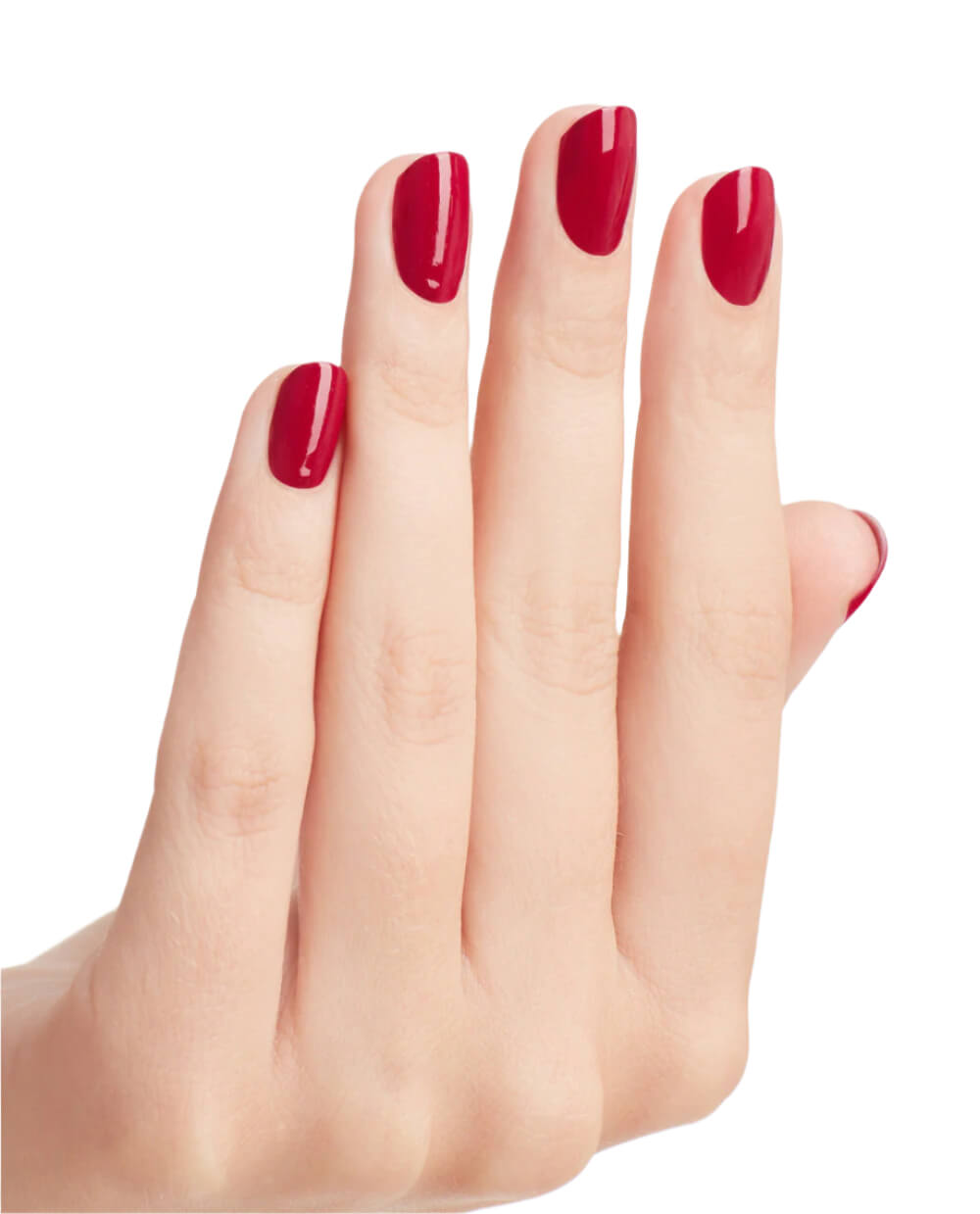 OPI Intelli-Gel | Miami Beet (GCT B78) | Finger Nails With Colour