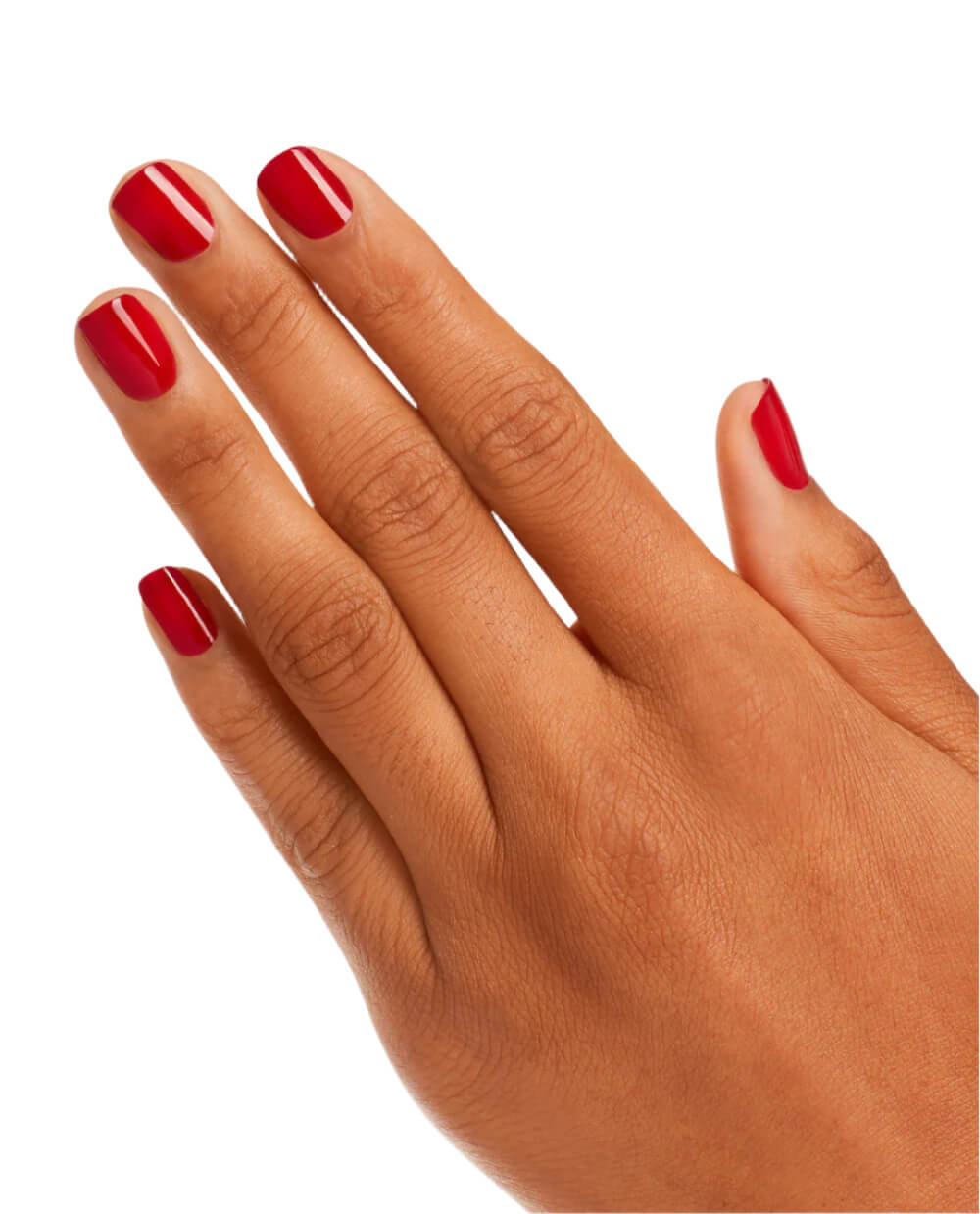 OPI Intelli-Gel | Red Hot Rio (GCT A70) | Finger Nails With Colour